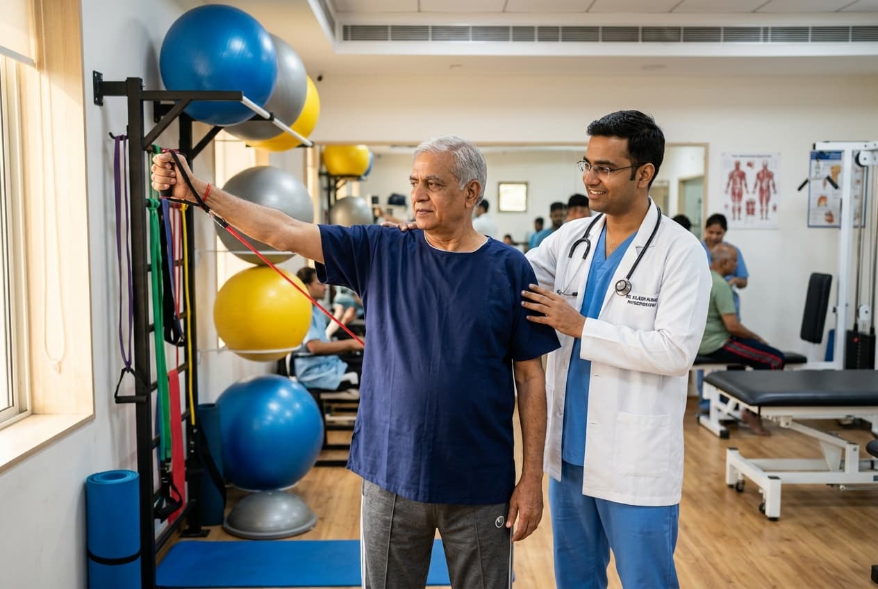 Ojas Hospital Physiotherapy Department and specialists in Ahmedabad